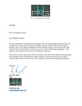 Thumbnail image of reference letter from Pro Hospitality Group for cost segregation services.